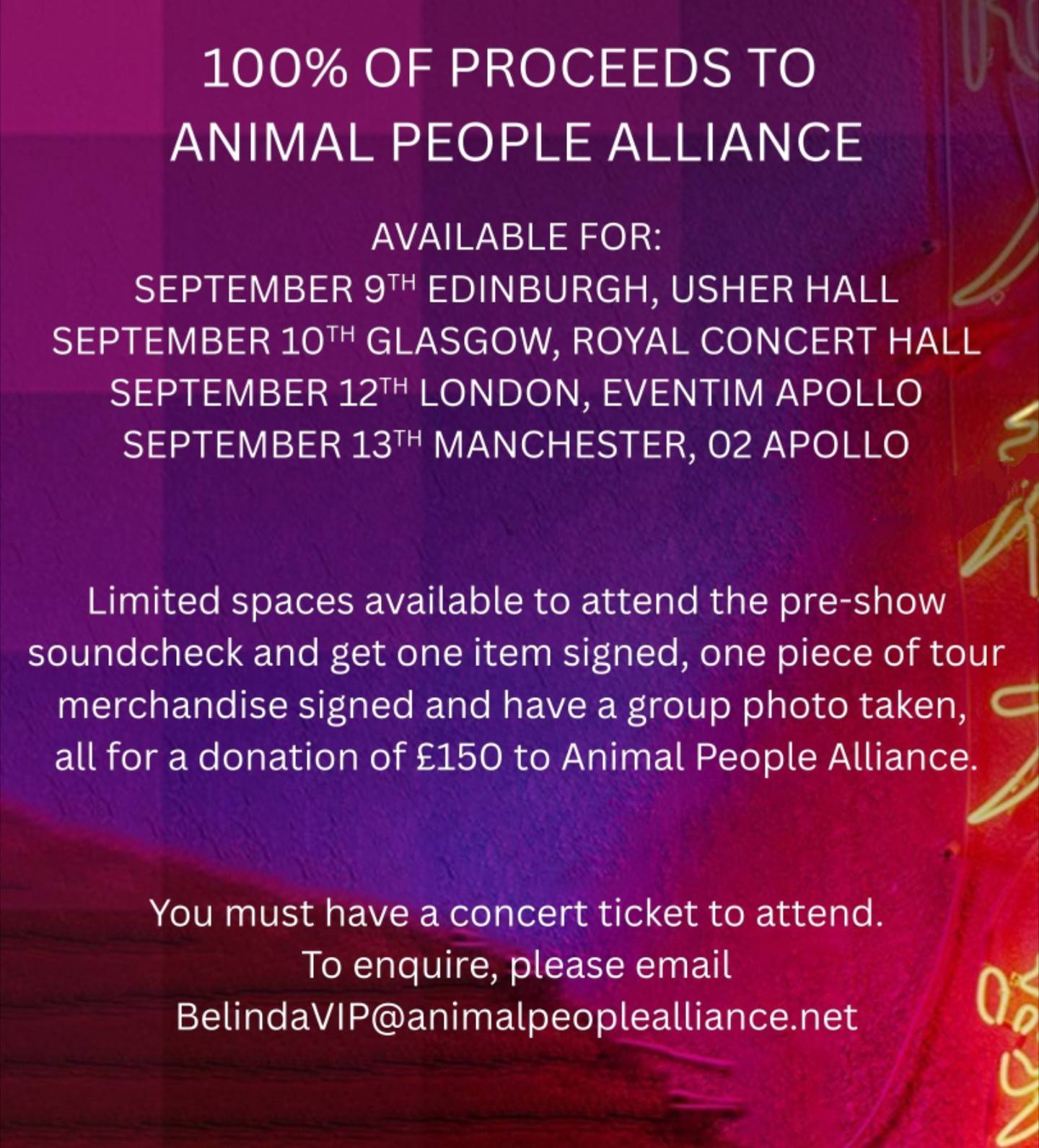 Belinda Carlisle Heavenly Hits Tour Plakat 2025